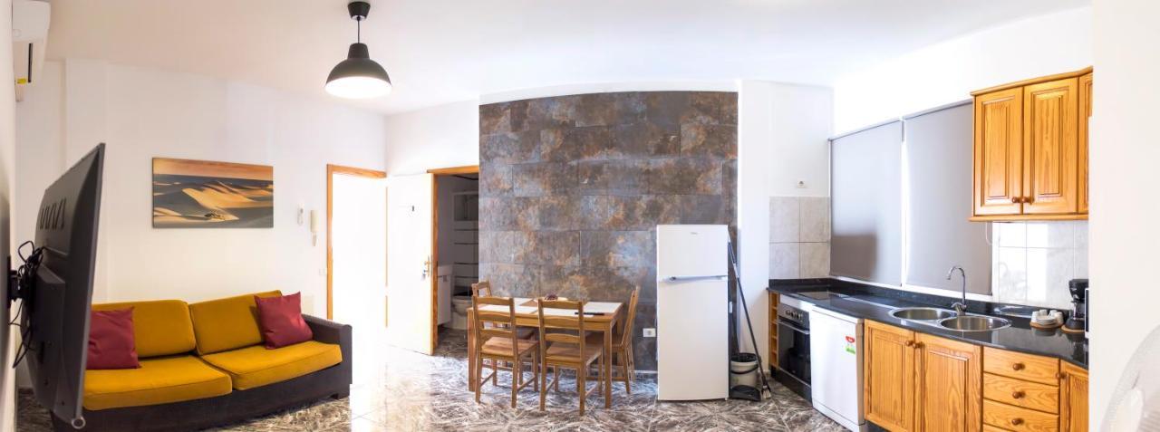 Apartamentos La Aldea Suites San Nicolás Dış mekan fotoğraf